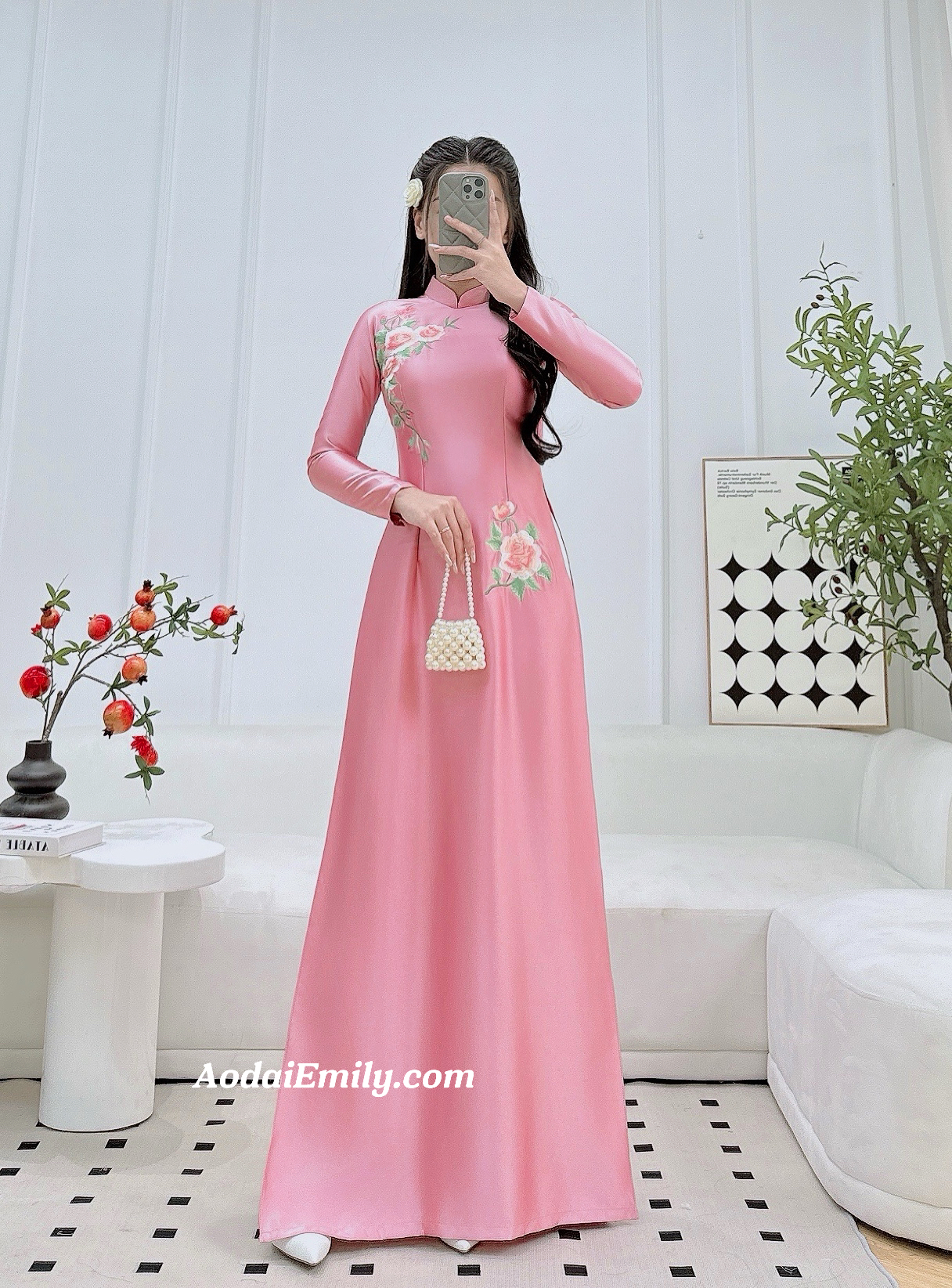 Embroidery ao dai