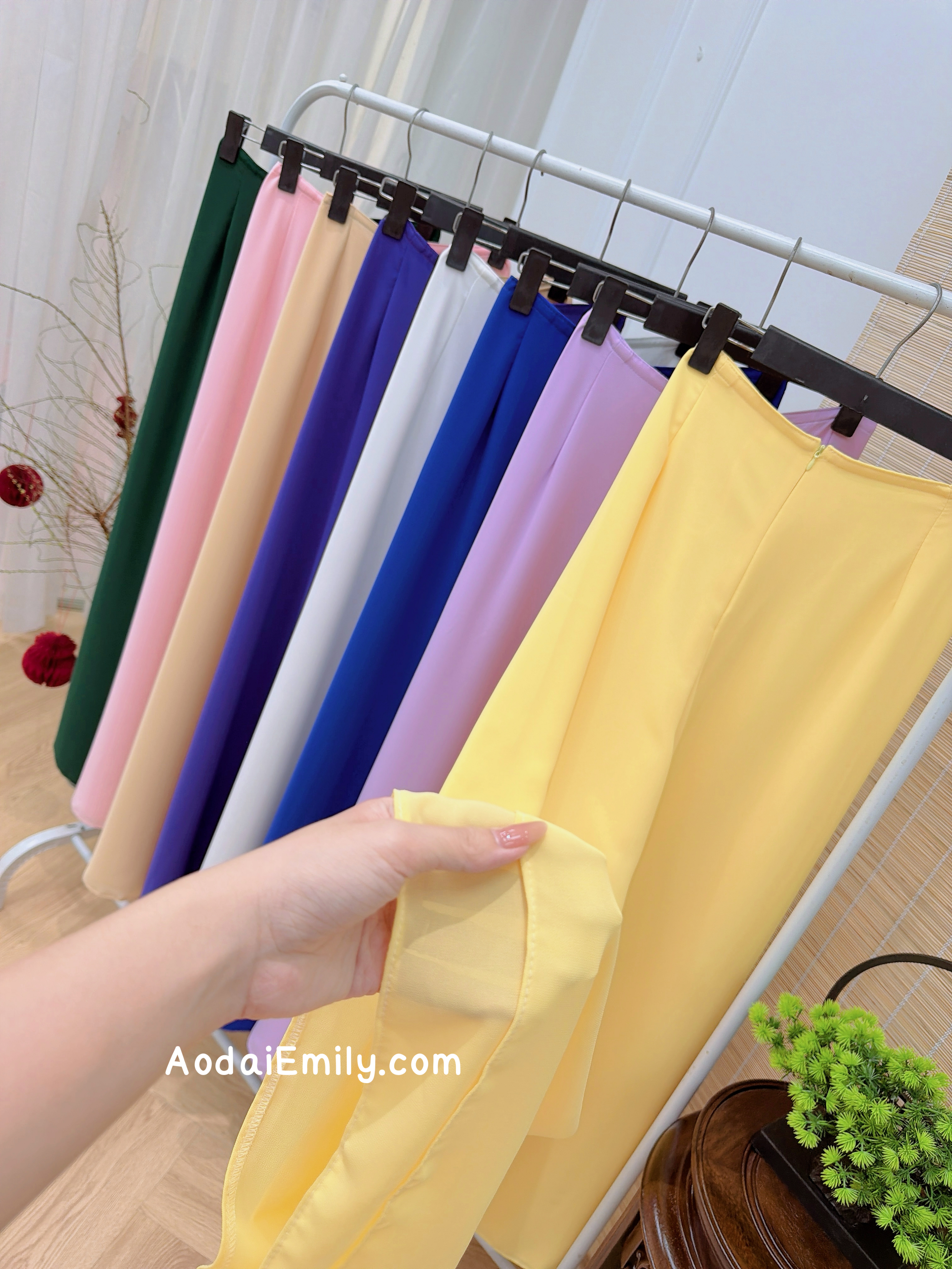 Double layers chiffon Pants for Ao Dai