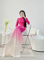 BELEN Ombre pattern Pre made ao dai for women
