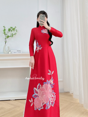 Design embroidery pre made ao dai