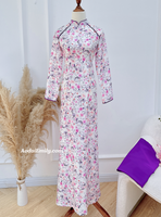 KALI Purple printed flowers pattern