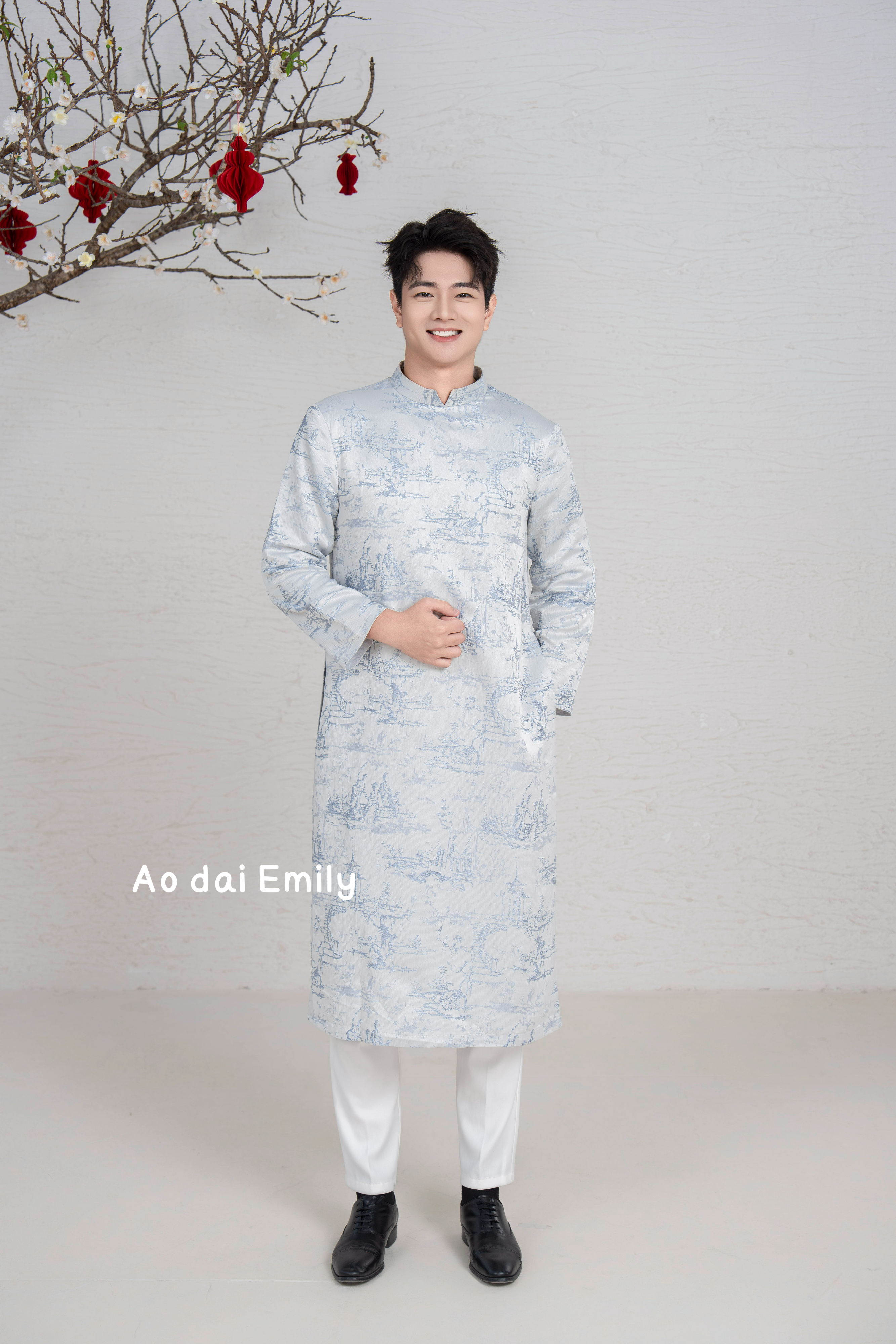 Matching Dad/Boy Pre made Ao Dai|