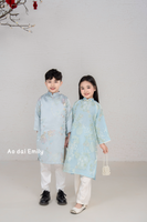 Light Blue Matching Family Spring patterns