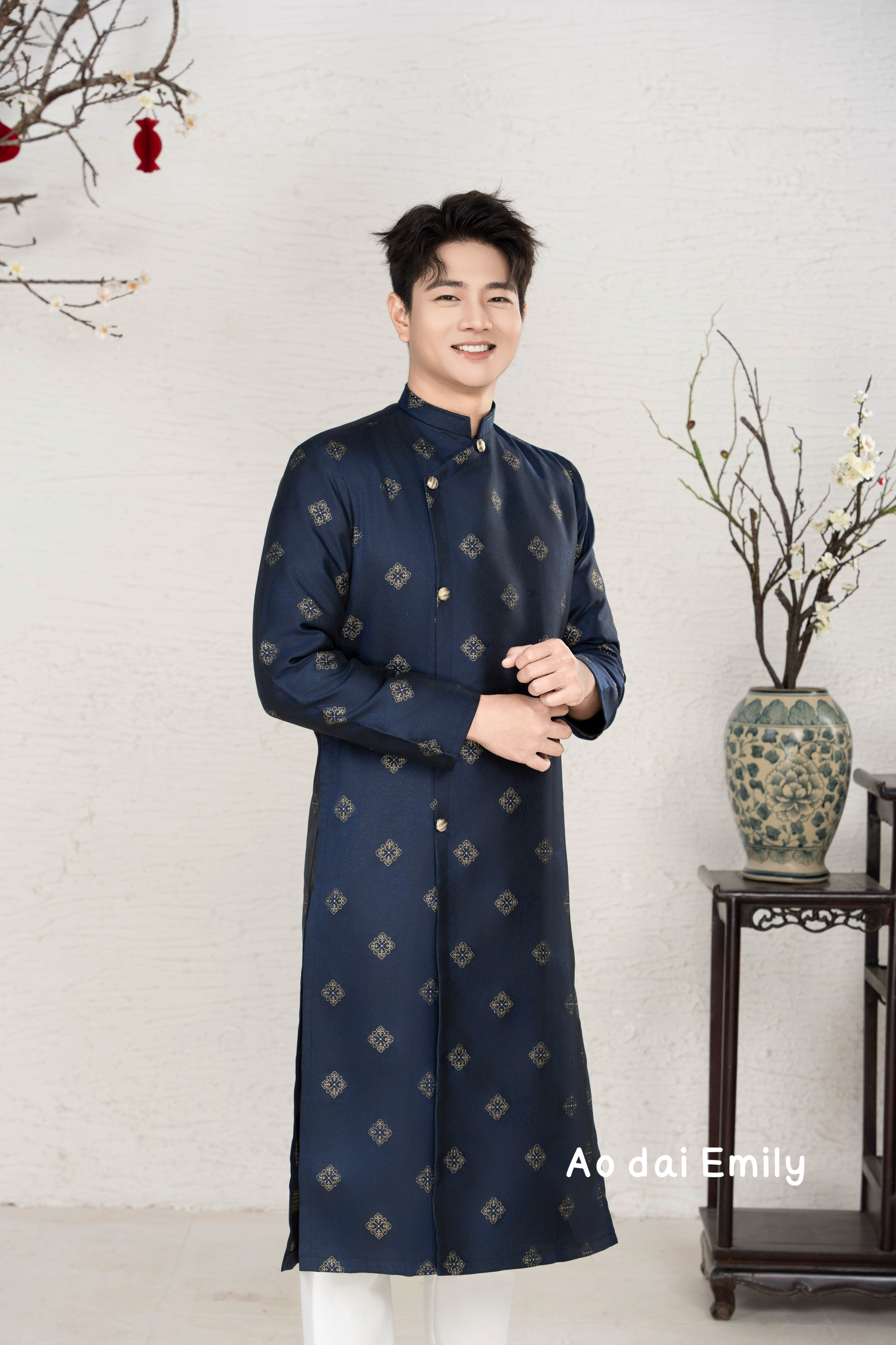 Matching Dad/Boy Pre made Ao Dai|