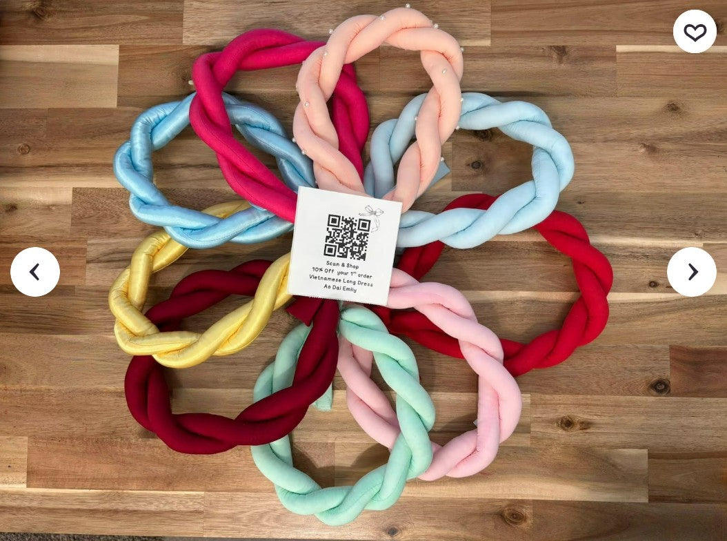Headpieces for women/girl| Hair accessory| Ao dai headpieces| Multi colors